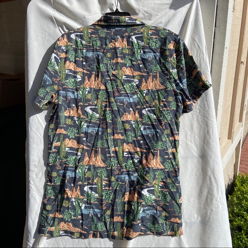 The Rail Button Down Retro Pattern Shirt - image 5